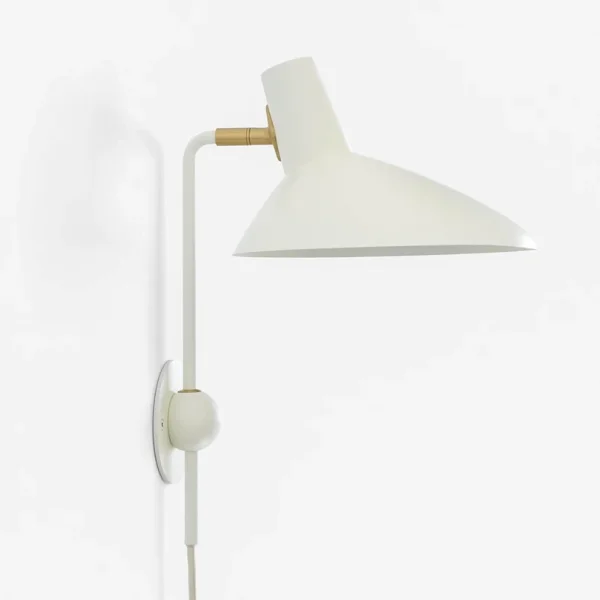 &Tradition - Applique murale Tripod HM12 blanc mat