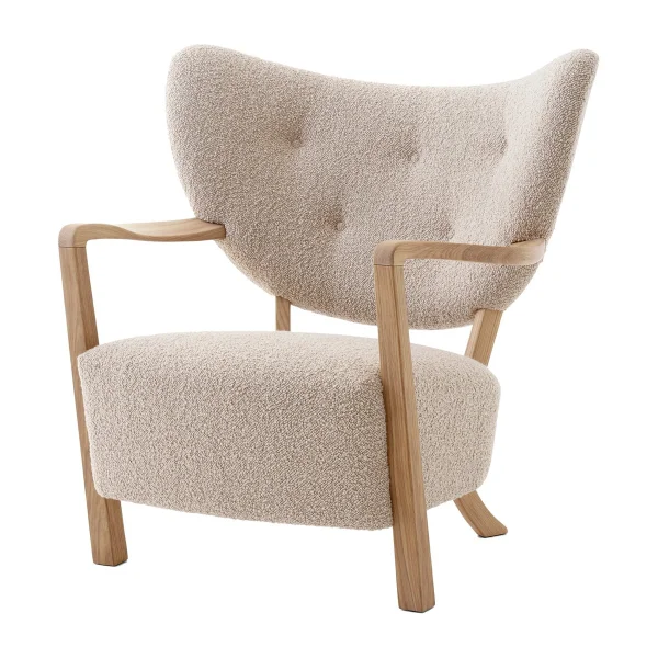 &Tradition Chaise longue Wulff ATD2 fauteuil Chêne huilé-Karakorum