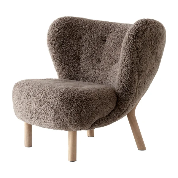 &Tradition Fauteuil Little Petra VB1 Chêne blanchi huilé-Sahara