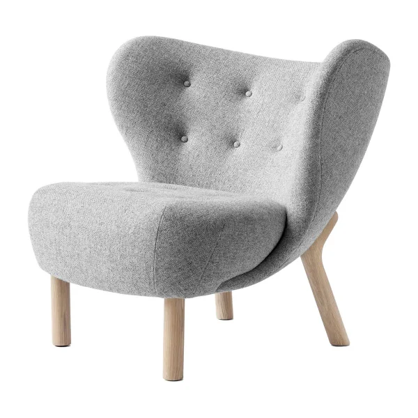 &Tradition Fauteuil Little Petra VB1 Chêne huilé blanc-Hallingdal