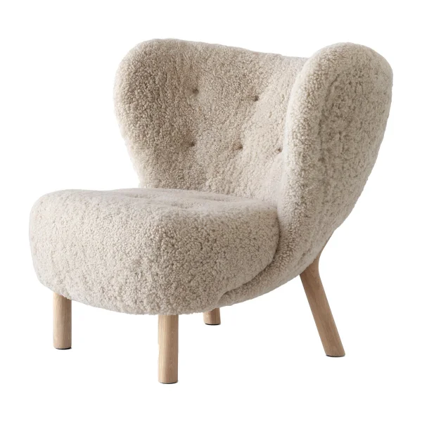 &Tradition Fauteuil Little Petra VB1 Chêne huilé blanc-Moonlight