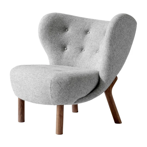 &Tradition Fauteuil Little Petra VB1 Noyer huilé-Hallingdal