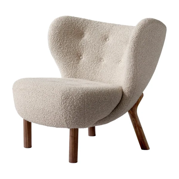 &Tradition Fauteuil Little Petra VB1 Noyer huilé-Karakorum 003