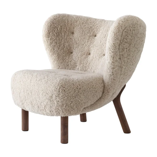 &Tradition Fauteuil Little Petra VB1 Noyer-Moonlight