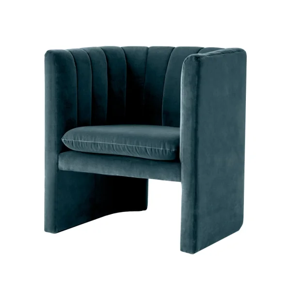 &Tradition Fauteuil Loafer SC23 f Tissu ritz twilight