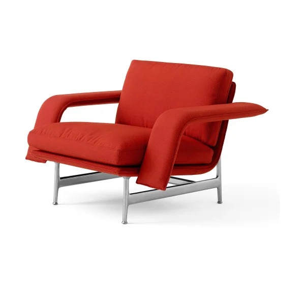 &Tradition Fauteuil lounge Meantime AV29 Pol. aluminium-Fiord 0571