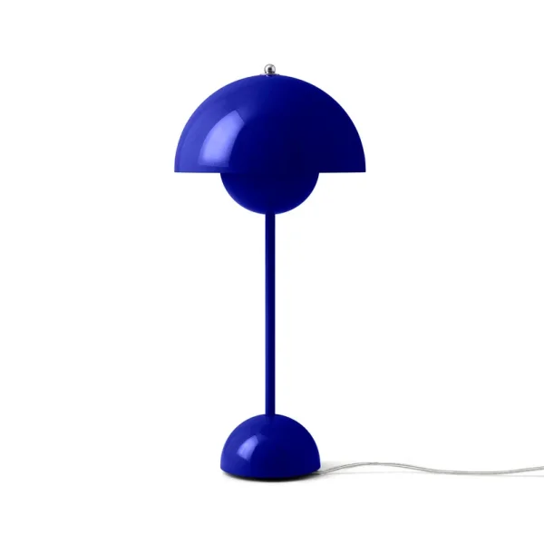 &Tradition - lampe à poser Flowerpot VP3 Cobalt Blue
