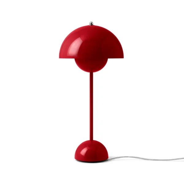 &Tradition - lampe à poser Flowerpot VP3 Vermilion Red