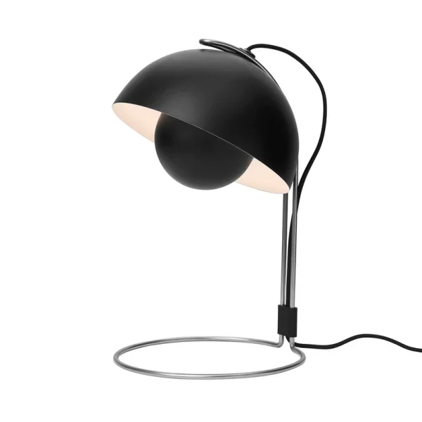&Tradition - lampe à poser Flowerpot VP4 Black
