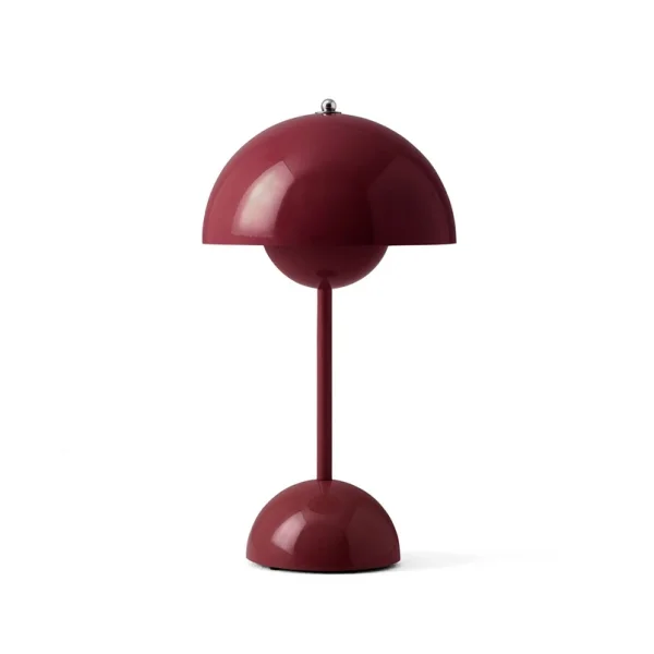 &Tradition - lampe à poser portable Flowerpot VP9 Dark Plum