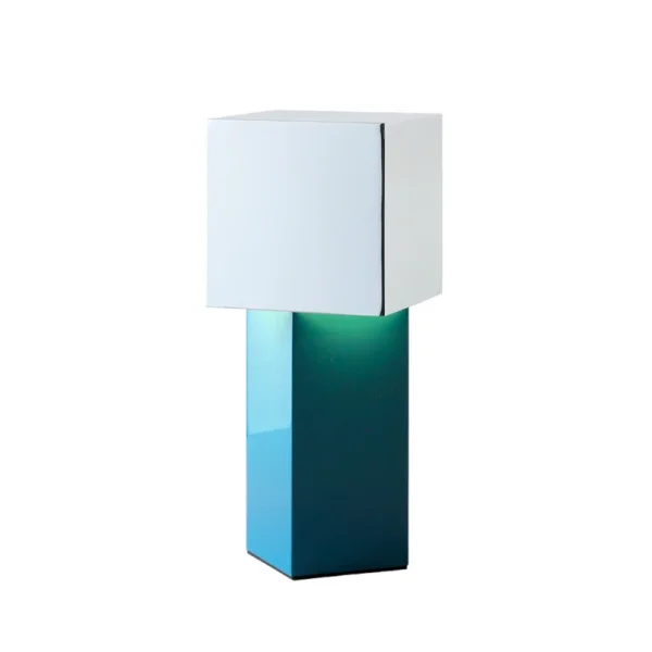 &Tradition - lampe à poser portable Pivot ATD7 Bleu Argent