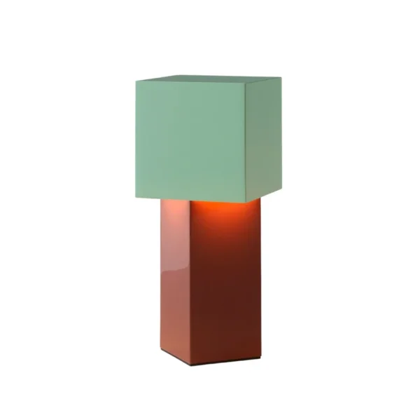 &Tradition - lampe à poser portable Pivot ATD7 Rusty Mint