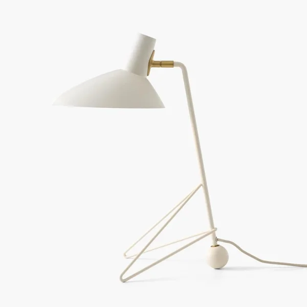 &Tradition - lampe à poser Tripod HM9 blanc mat