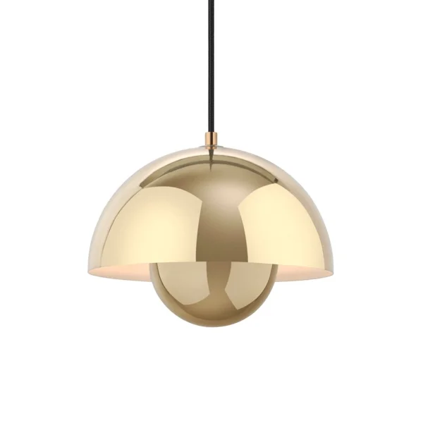 &Tradition Lampe à suspension FlowerPot VP1 Brass-plated