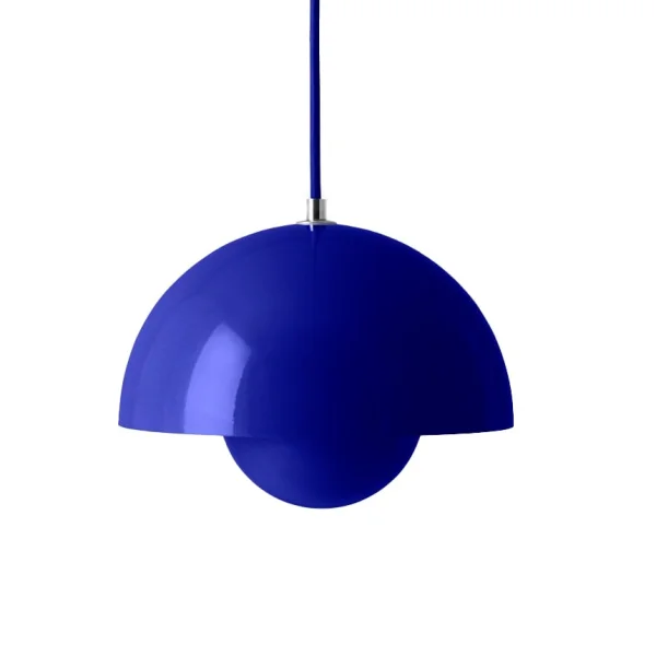 &Tradition Lampe à suspension FlowerPot VP1 Cobalt blue