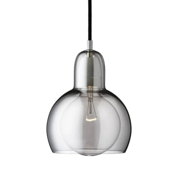 &Tradition Lampe à suspension Mega Bulb argent argent