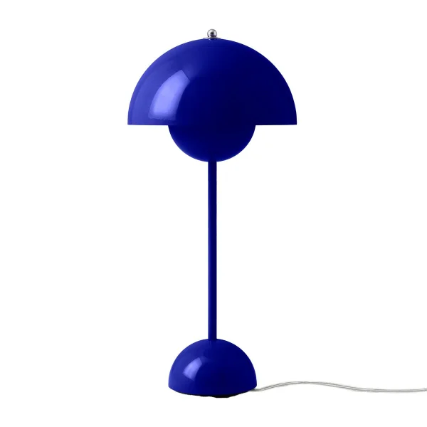 &Tradition Lampe de table FlowerPot VP3 Cobalt blue