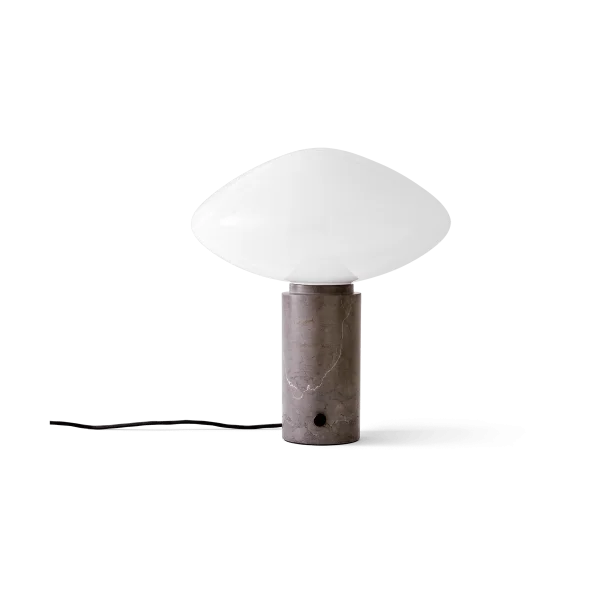 &Tradition Lampe de table Mist AP17 Ø37 cm Grigio Caldo-opal glass