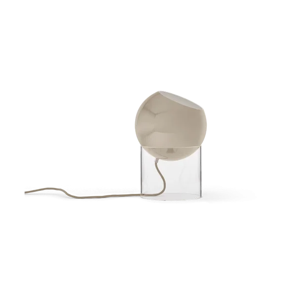&Tradition Lampe de table Topan VP13 31,5 cm Clear-grey beige