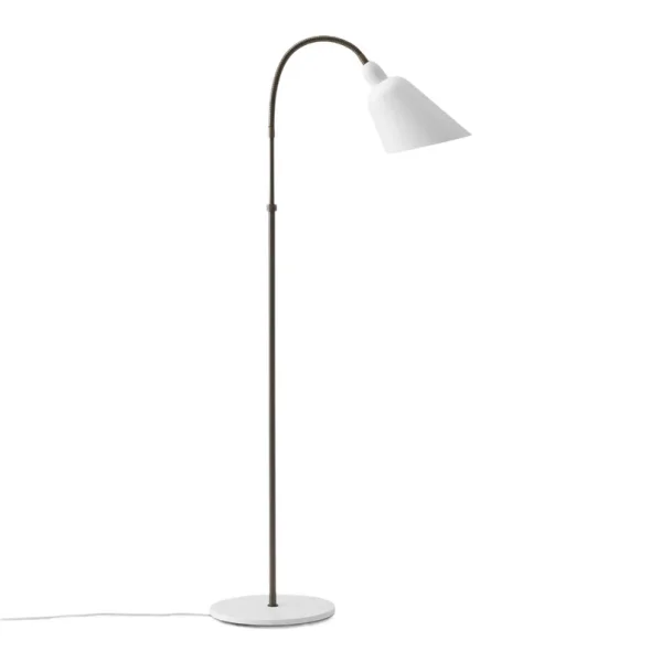 &Tradition - Lampe sur pied Bellevue AJ7 blanc/bruni