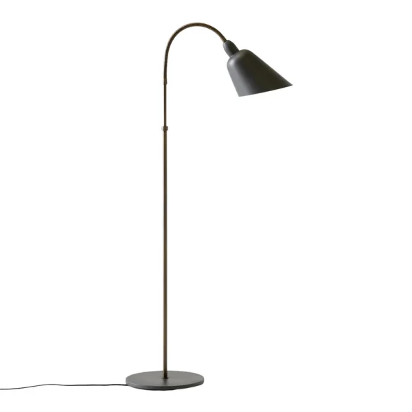 &Tradition - Lampe sur pied Bellevue AJ7, gris pierre/bruni