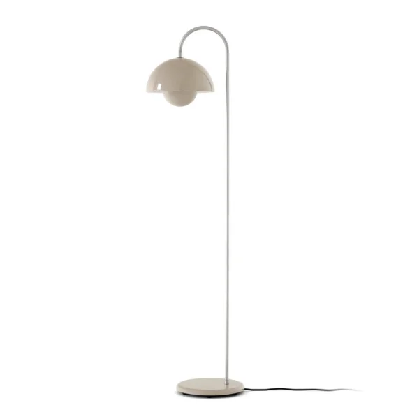 &Tradition - Lampe sur pied Flowerpot VP12 Gris Beige