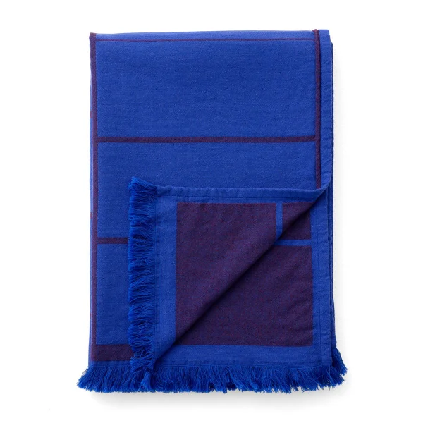 &Tradition Plaid Untitled AP10 150x210 cm Electric Blue