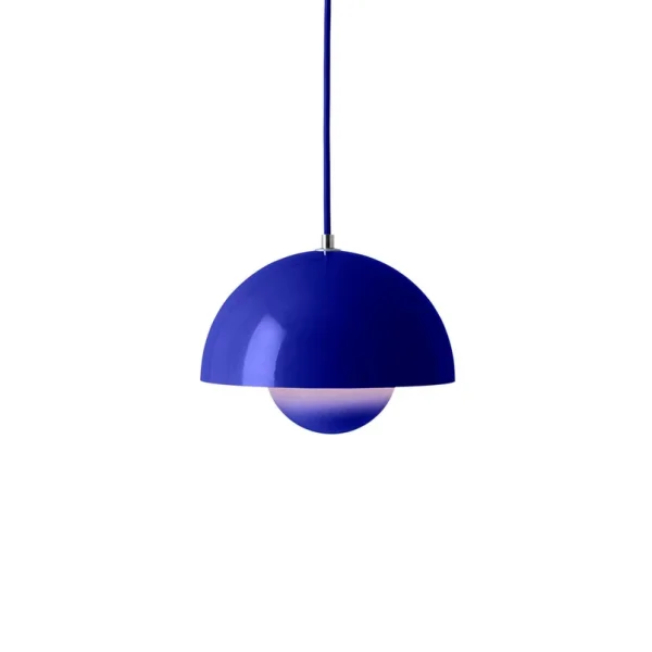 &Tradition - Suspension Flowerpot VP1 bleu cobalt