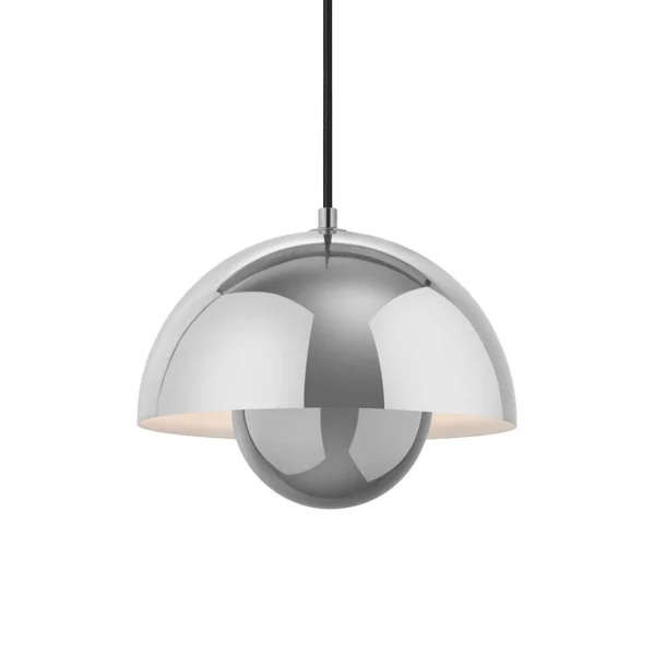 &Tradition Suspension Flowerpot VP1 Chrome-plated