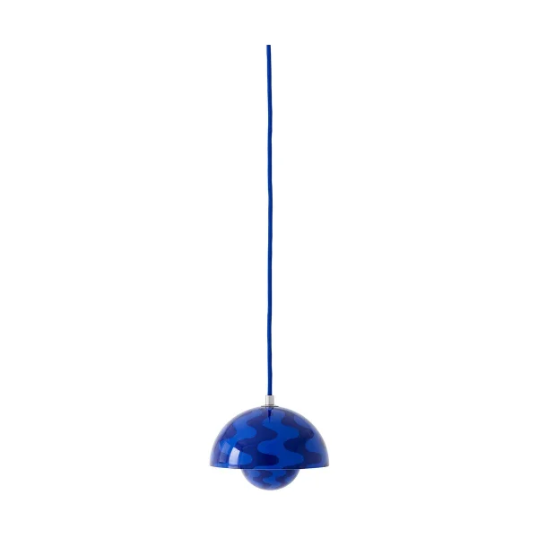 &Tradition Suspension Flowerpot VP10 Cobalt blue-Twilight blue