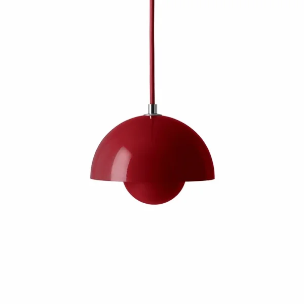 &Tradition - Suspension Flowerpot VP10 rouge vermillon