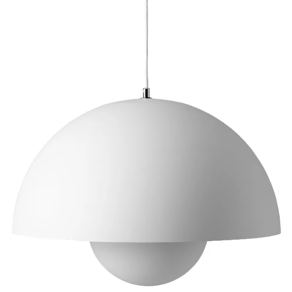 &Tradition Suspension Flowerpot VP2 blanc mat
