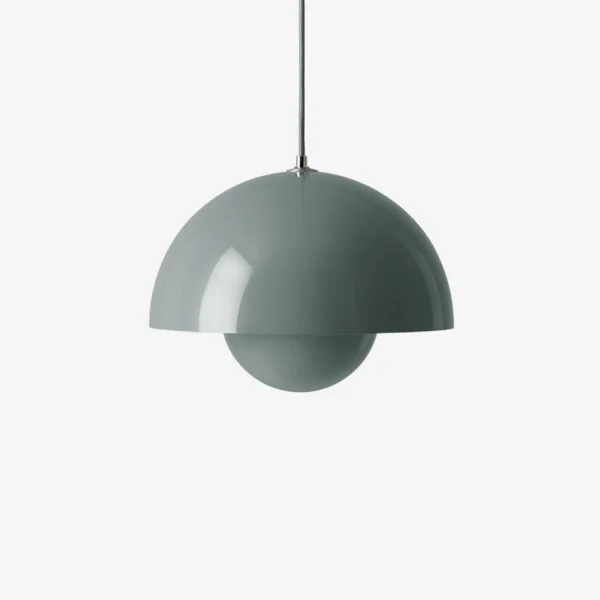 &Tradition - Suspension Flowerpot VP2 bleu pierre