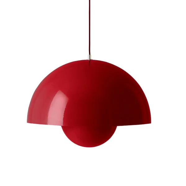 &Tradition Suspension Flowerpot VP2 Vermilion red