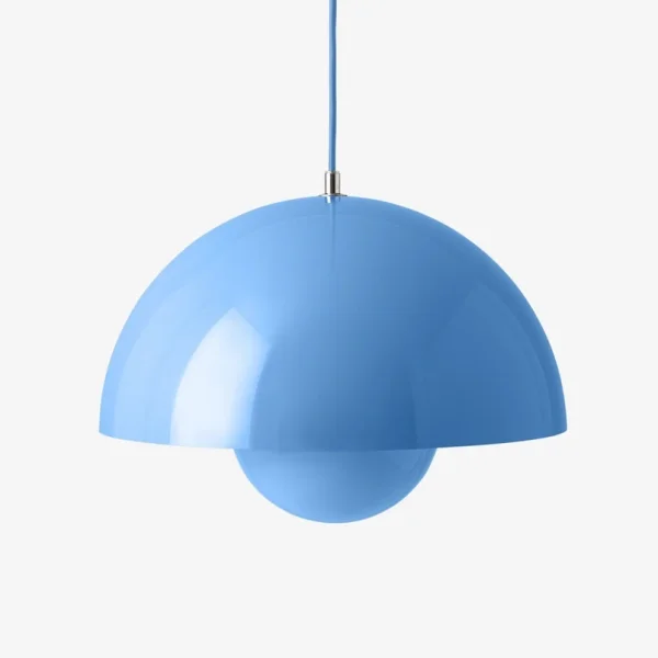 &Tradition - Suspension Flowerpot VP7 bleu clair