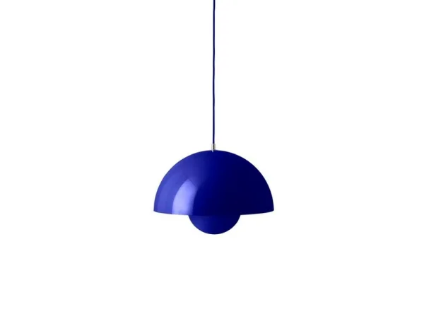 &Tradition - Suspension Flowerpot VP7 bleu cobalt