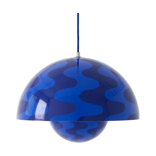 &Tradition Suspension Flowerpot VP7 Cobalt blue-Twilight blue