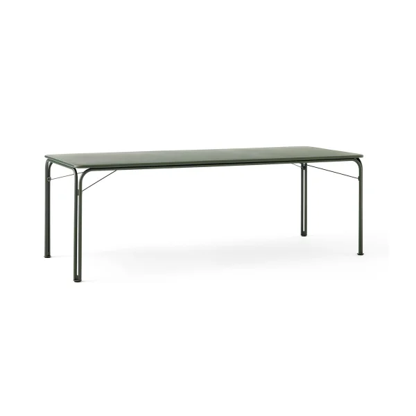 &Tradition Table à manger Thorvald Outdoor SC99 220 cm Bronze green