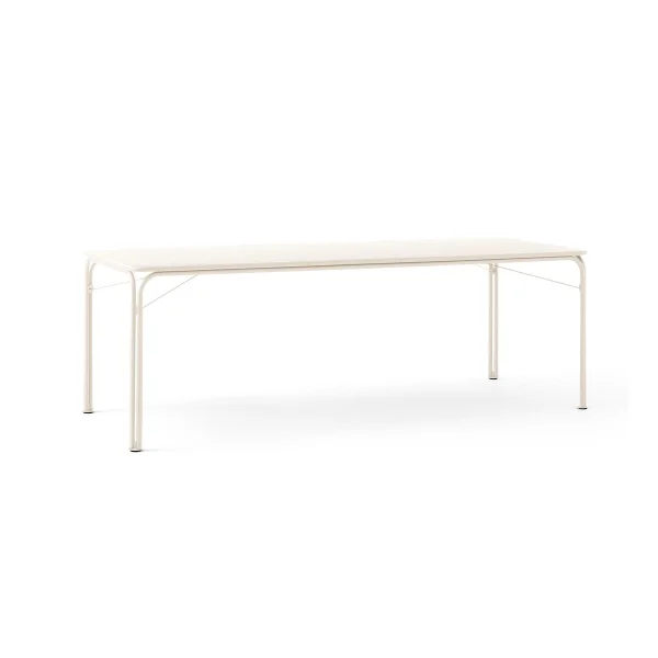 &Tradition Table à manger Thorvald Outdoor SC99 220 cm Ivory