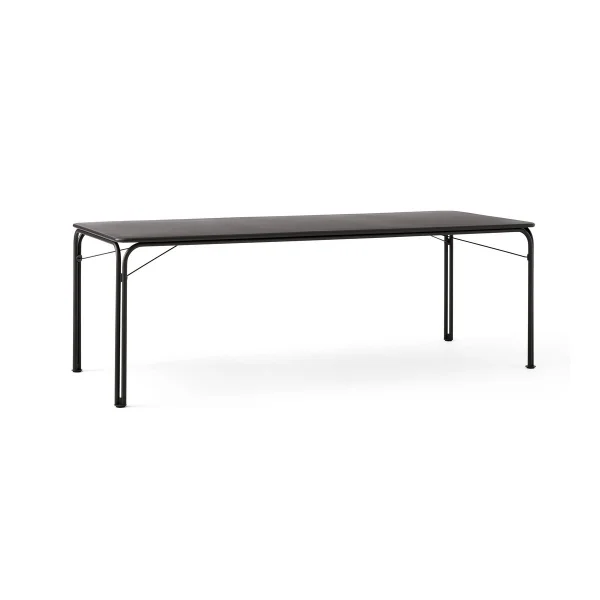 &Tradition Table à manger Thorvald Outdoor SC99 220 cm Warm black