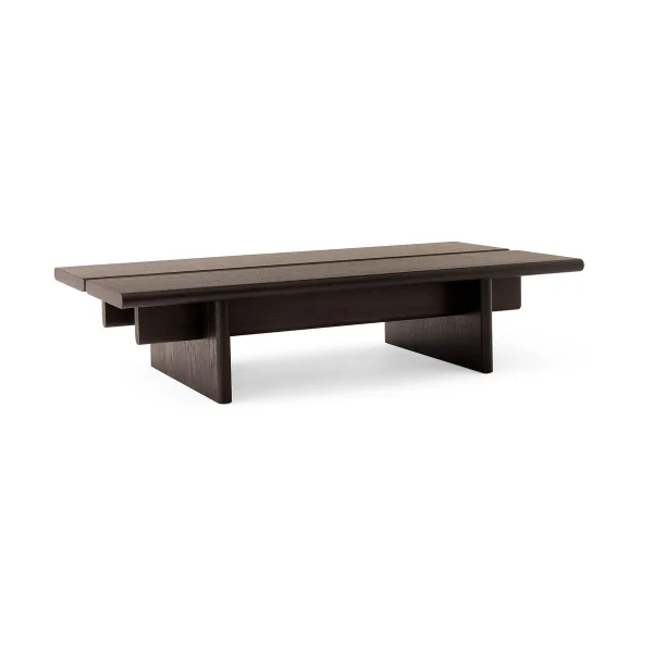&Tradition Table basse Ita OS3 60x110 cm Dark stained oak