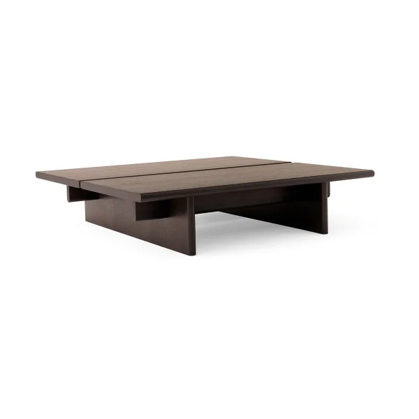 &Tradition Table basse Ita OS4 110x110 cm Dark stained oak