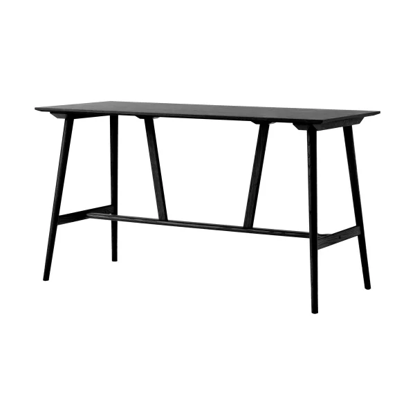 &Tradition Table de bar In Between SK28 Bar Table 190x80x105 cm Chêne laqué noir