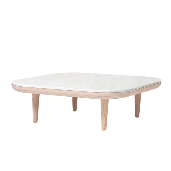 &Tradition Table Fly SC4 chêne huilé clair + marbre blanc