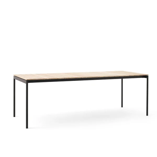 &Tradition Table Ville AV26 large 220x90 cm Warm black