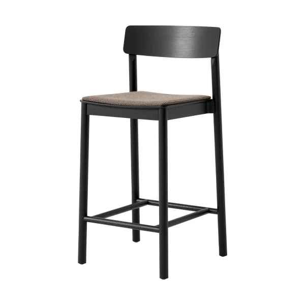 &Tradition Tabouret de bar Betty TK14 Counter Chair 65 cm Fuse 0351-frêne laqué noir