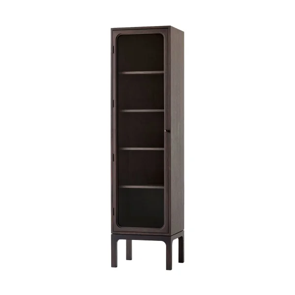 &Tradition Trace SC87 Vitrine 50x192x40 cm Dark stained oak