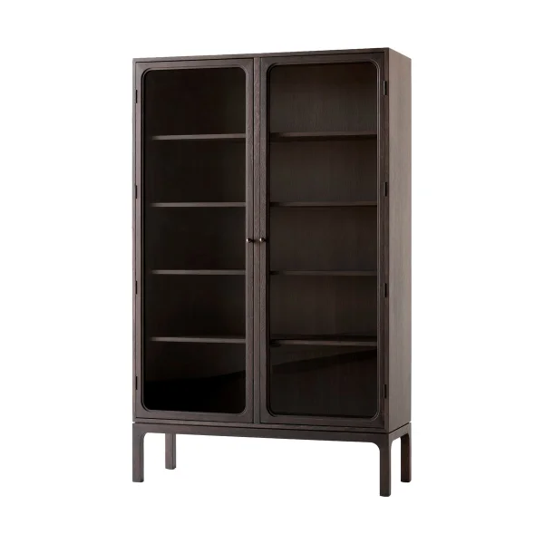 &Tradition Trace SC88 Vitrine 120x192x40 cm Dark stained oak