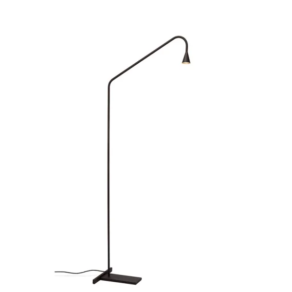 Trizio21 - Austere F Lampadaire Noir Trizo21