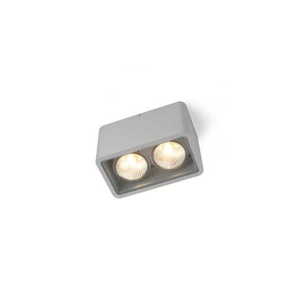Trizio21 - Code 2 Out Plafonnier (IP55) Anodisé Trizo21